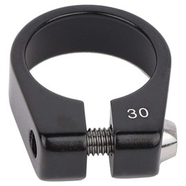 Bikes Seat Post Clamp, 30mm/1.2in Aluminium Alloy Seatpost Collar Quick Release Bolt Type Road Bikes Seat Post Tube Clip Accessory
