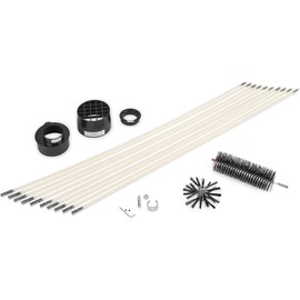 Gardus RLE30 LintEater Rotary Dryer Vent Cleaning System, Removes Lint, Extends Up to 30’