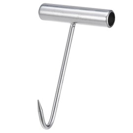sourcing map T-Handle Meat Boning Hook, Galvanized T Hooks for Kitchen Butcher Shop Restaurant 6"(150mm)