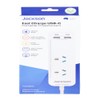 Jackson USB-A and USB-C 2 Outlet Powerboard