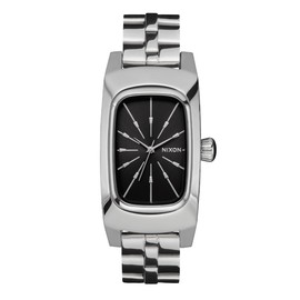 NIXON Frankie A1441-100m Water Resistant Women's Analog Watch (47 x 24mm Rectangular Watch Face, 14mm 3 Link Bracelet Band w/Butterfly Clasp)
