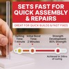 Acrylic Bonding Cement with Applicator Bottle 4 oz, Clear Adhesive
