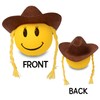 HappyBalls Happy Cowgirl Cowgirl Hat with Braids Car, Truck, SUV