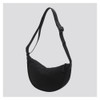 Nylon Crescent Crossbody Bag for Women – Lightweight Slouchy Hobo