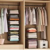X-cosrack Hanging Closet Organizer and Storage - 5-Tier Closet Storage