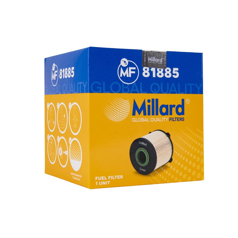 Millard Filters Millard MF81885 Car Fuel Filter 91x89x25 mm Global
