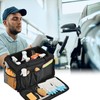 Jaffzora Large Car Detailing Bag, Cleaning Caddy for Auto Detailing