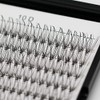 Bodermincer Extensiones de pestaas individuales, 240 paquetes de rizo D,