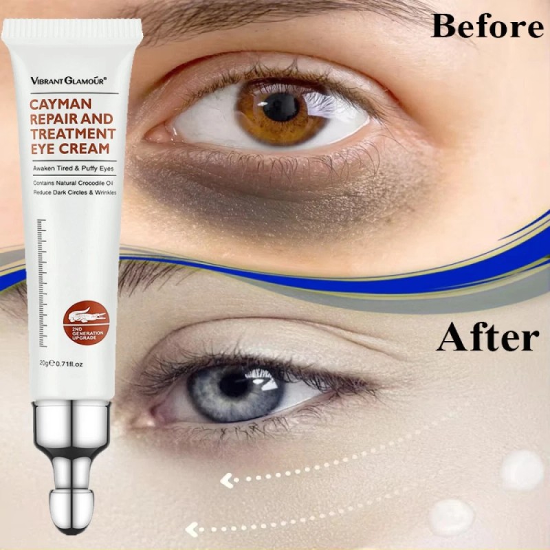 2PCS Instant Remove Dark Circles Wrinkles Face Lines Puffy Eyes