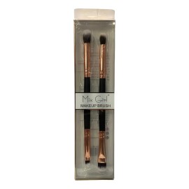 Brochas Para Maquillaje Ojos Difuminar Rose Gold Mix Girl