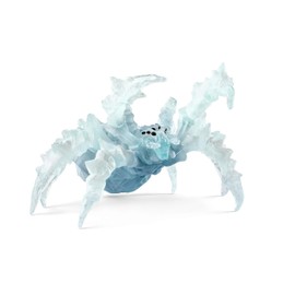 Schleich Eldrador, Eldrador Creatures, Action Figures for Boys and Girls 7-12 years old, Ice Spider , White