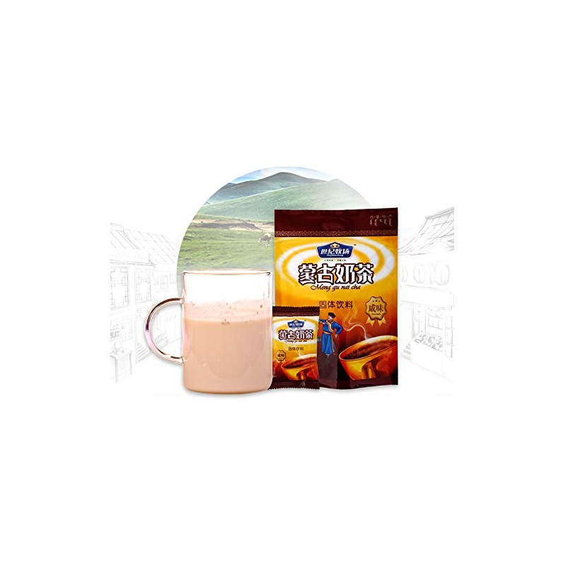 世纪牧场Mongolia Traditional Instant Milk Tea Powder 400g Salty milk tea