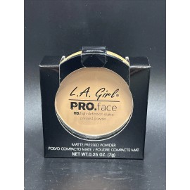 L.A. Girl LA Girl Pro Face HD Matte Pressed Powder Foundation Makeup #GPP609 -Medium Beige