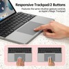 MICROPACK Digitally Yours MicroPack Foldable Bluetooth Keyboard with Touchpad &