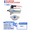 Motorsupermarkets Starter Motor for E-TON Eton RXL-90R Viper 90R SS