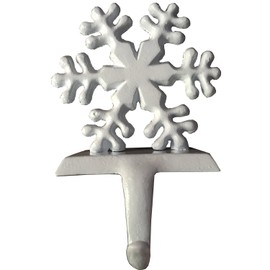Christmas Concepts® White Snowflake Stocking Hanger - 18.7cm - Christmas Decoration