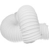 Vent Systems Diameter 125 mm 1 m long PVC flexible