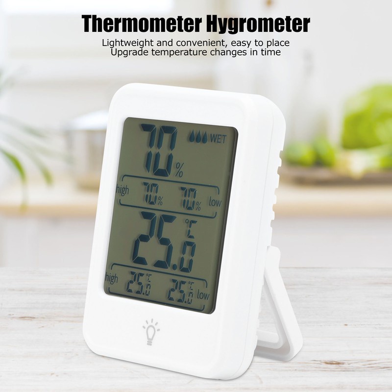 MC41 Thermometer Hygrometer Digital Temperature Humidity Meter Tester with LCD
