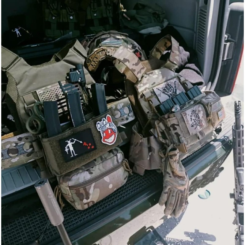 KRYDEX GEAR Tactical Drop Pouch, Organiser Front Pocket for Tactical