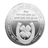 1 PCS Lucky Coin Horseshoe and Four Leaf Clover Souvenirs