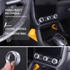 Car Central Control Air Conditioning Volume Knob Ring Cover Trim