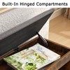 Stabrech Shoe Storage Bench with Flip Drawer, Shoe Rack with