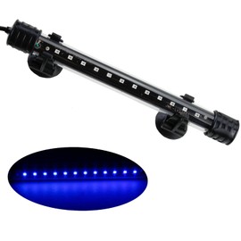 AQUANEAT Aquarium LED Submersible Light 7.5 Inch Underwater Fish Tank Light (Blue)
