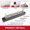 2 Pcs 150A 12V - 48V Bus Bar, 4 x