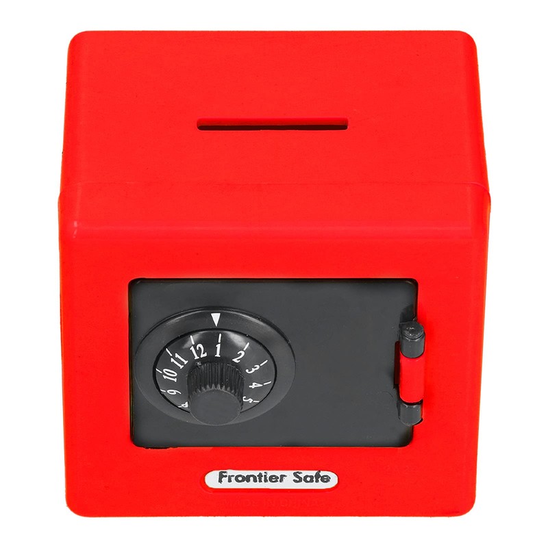 Kids Mini Money Safe Box Coded Lock Coin Cash Saving