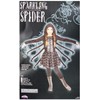 Fun World Sparkling Spider Child Costume, Large, Multicolor