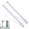 SJBAUTYO Pack of 2 Small Extendable Clamping Rods, 32-40 cm,