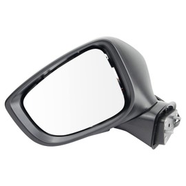 TRQ Left Mirror Drivers Side Compatible with 2016 Scion iA 2017-2018 Toyota Yaris iA TO1320406