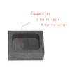 LLF Ingot Mould for Gold Silver Graphite Crucible for Melting