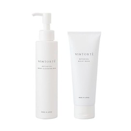 VINTORTE Botanical Moist Cleansing Milk & Wash Set Cleansing Face Wash Set v-227esE2