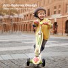Bc Babycare Kids Scooter, 3 Adjustable Heights (Ages 3-15), Lean-to-Steer,
