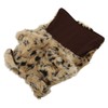 Pet Leopard Print Cloak Cute Retro Stylish Puppy Plush Jacket