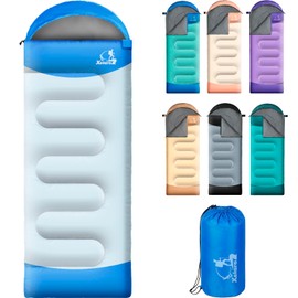 Xelaro Sleeping Bags for Adults Kids - 3 Season Cold&Warm Weather Waterproof Camping Sleeping Bags - Lightweight Sleeping Bags for Camping Hiking Outdoor Travel