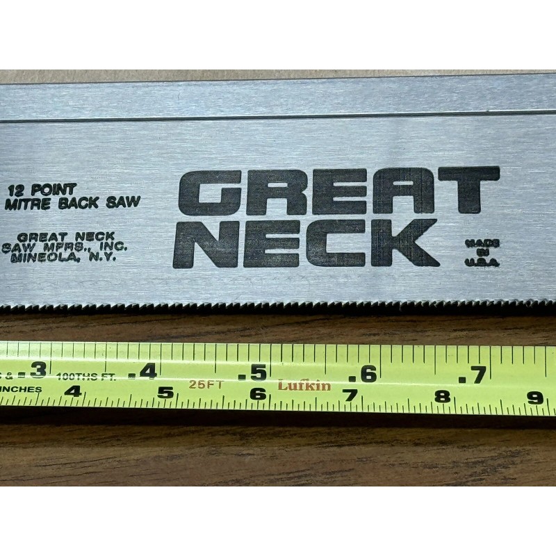 Greatneck CM14 14" Mitre Back Saw 12 Points Great Neck