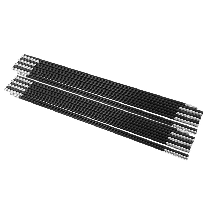4.9M Fiberglass Camping Tent Pole Bars Outdoor Support Rods Awning