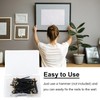50-Piece Metal Picture Frame Hangers – Hooks & Brackets for