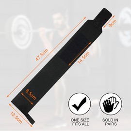 ACWOO Wrist Bandages, Wrist Support for Fitness, Wrist Support, Hand Bandage with Velcro Fastening for Sports and Everyday Use, Breathable Wrist Wrap Bandage Wrist for Men