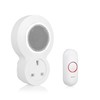 Byron DBY-23513UK Wireless Plug in Doorbell Set, 175m Range, 8