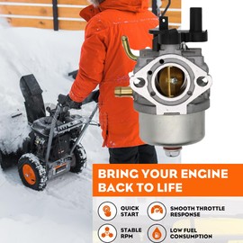 IBVIBV Carburetor Compatible with Toro Power Clear 210E Snow Thrower Model 38593 Replacement Carb