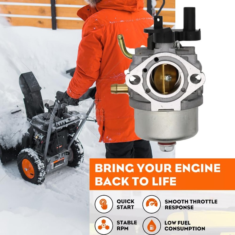 IBVIBV Carburetor Compatible with Toro Power Clear 210E Snow Thrower