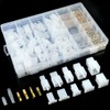Glarks 700Pcs 2.8mm 2 3 4 6 9 Pin Plug
