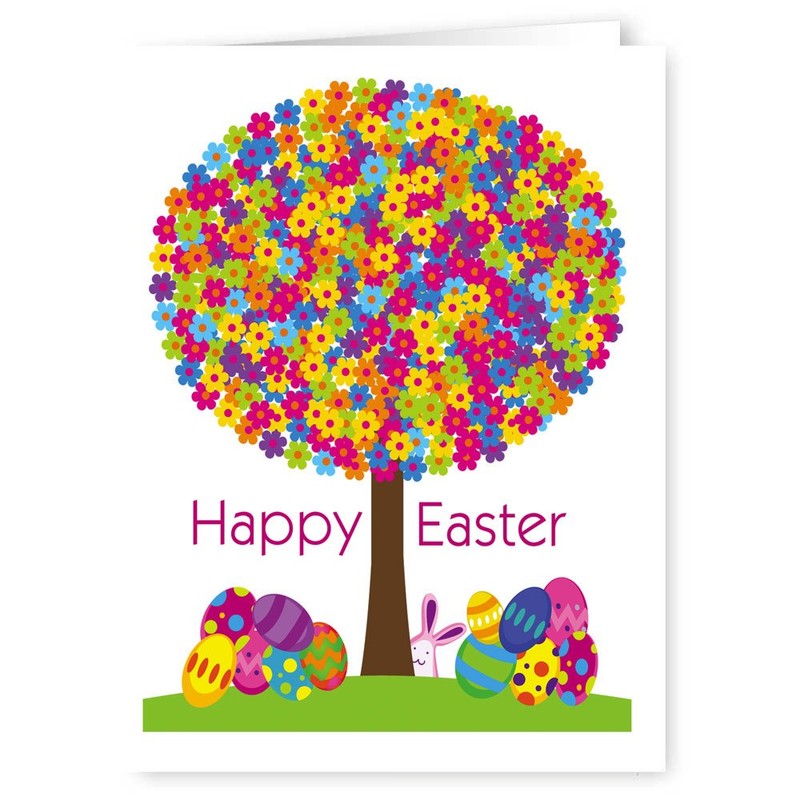Stonehouse Collection | Assortment of 16 Blank Easter Cards |