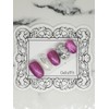 Bling Cherry Handmade Nail Tips - Long Almond / 블링체리