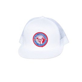 Lazy J Ranch Wear Baseball Cap Western Cowboy Baseball Cap White & White 4" Tejas Patch Cap