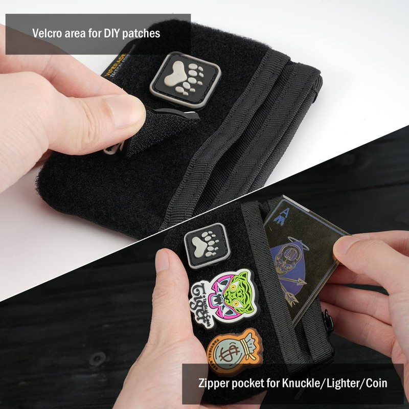 VIPERADE VE17 Small EDC Pouch, EDC Pocket Organizer with DIY