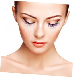 Ipetboom 5pairs Manga Lashes Fake False Lashes Women Makeup Exaggeration Costume Party